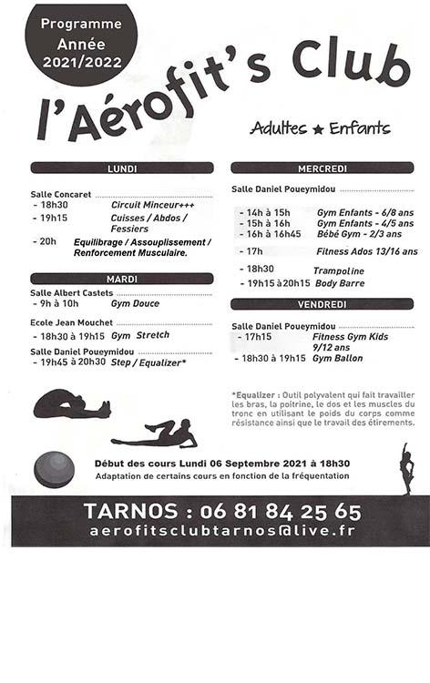 Aerofit S Club Tarnos Mairie De Tarnos