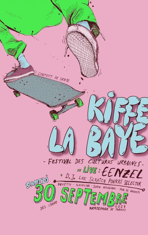 Kiffe la Baye, le festival des cultures urbaines Rap n skate devient Kiffe la Baye