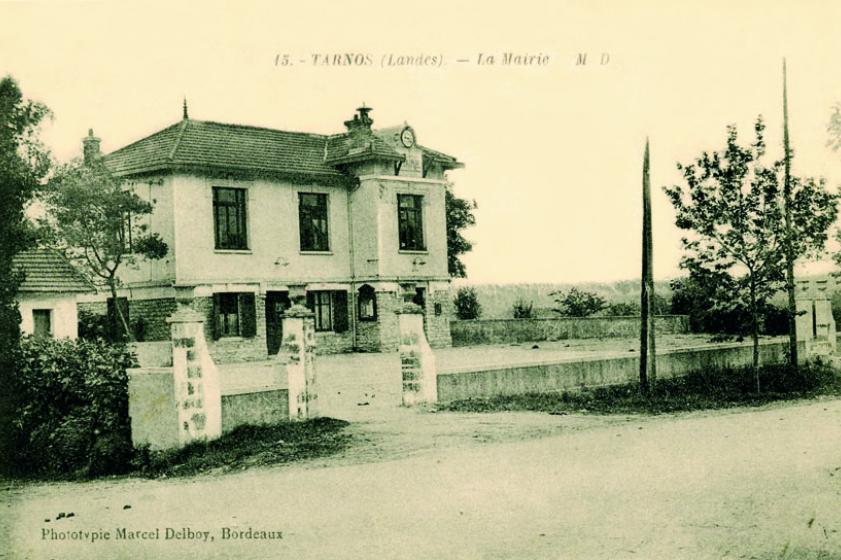 L’Hôtel de Ville en 1920, Ville de Tarnos
