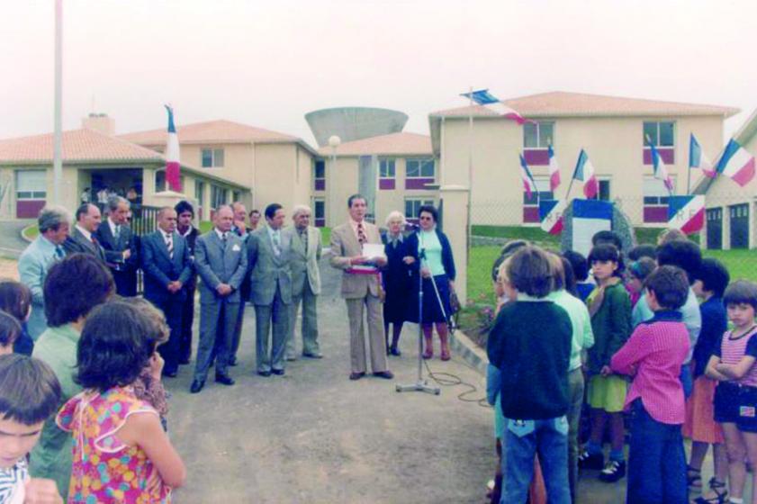  Inauguration de l'école Jean Mouchet. 1978, Ville de Tarnos