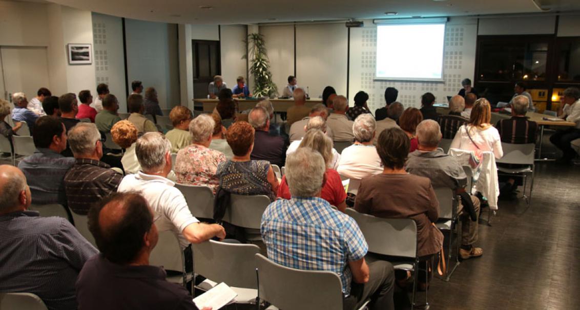 Les premières grandes orientations du projet ont été présentées lors d'une réunion publique le 17 octobre 2014.